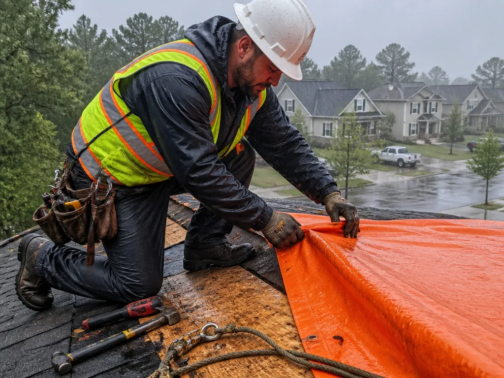 Emergency Roof Tarping